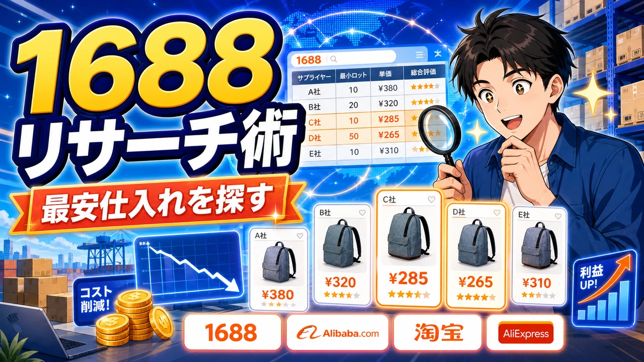 1688リサーチのコツ