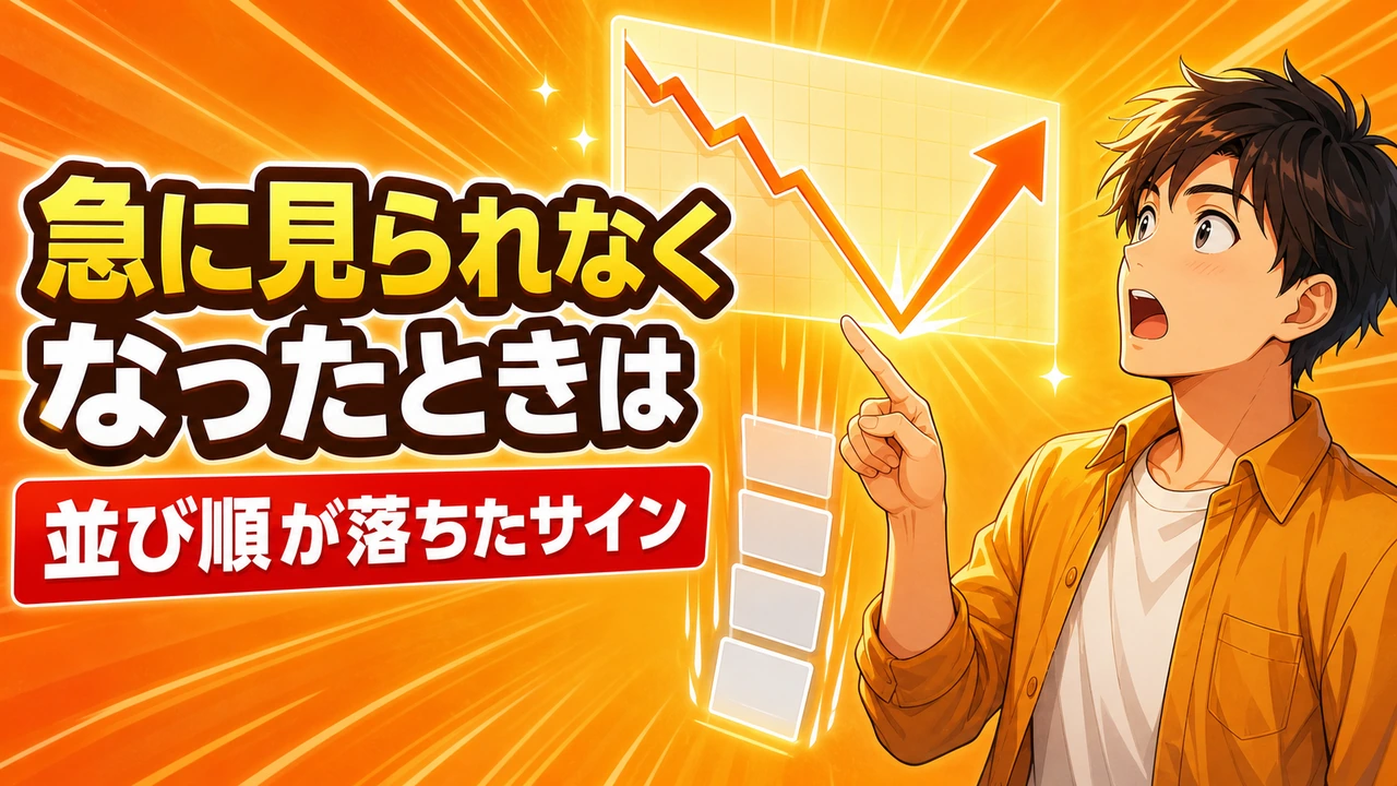 急に見られなくなったときは