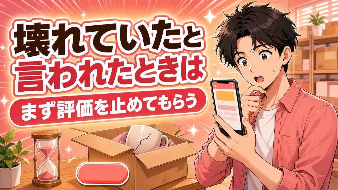 壊れていたと言われたときは