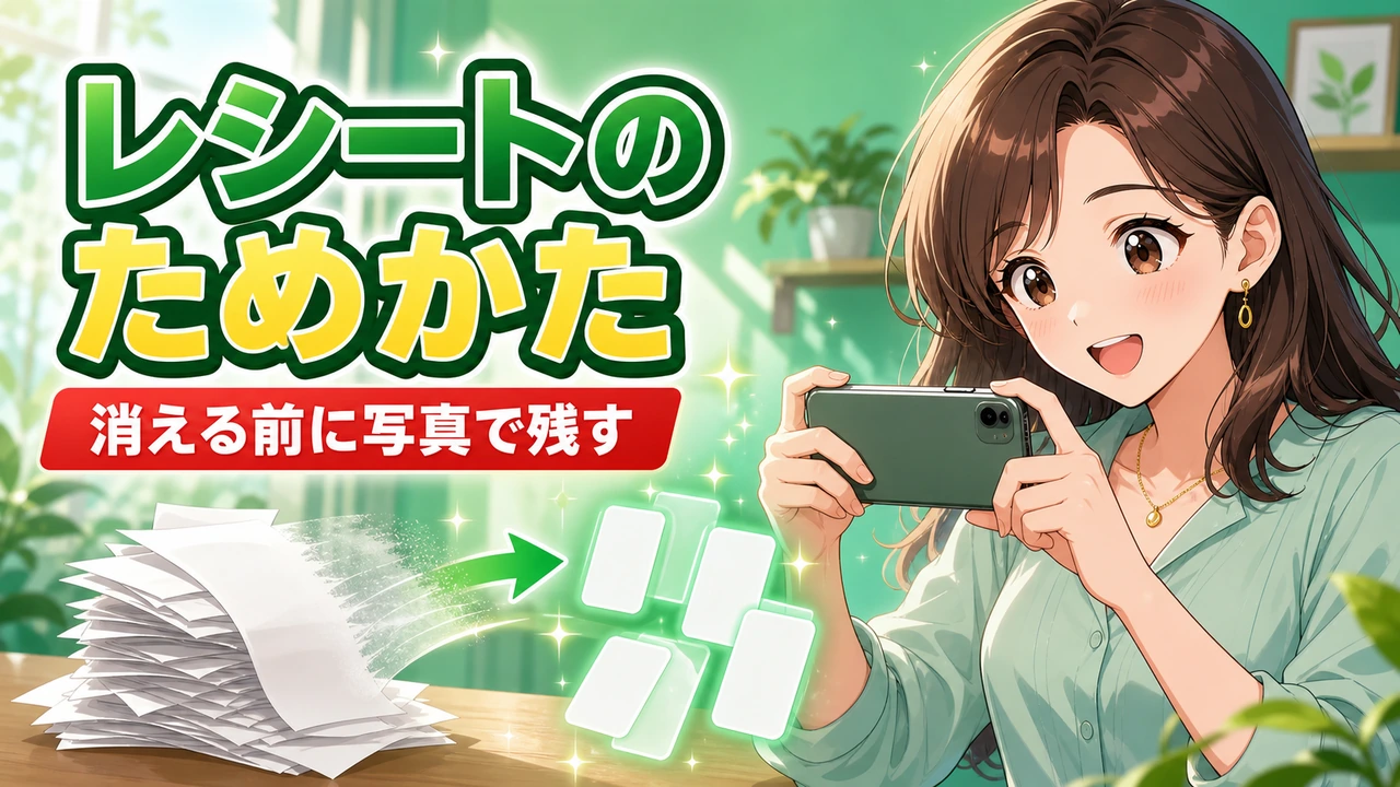 せどりのレシートのためかた