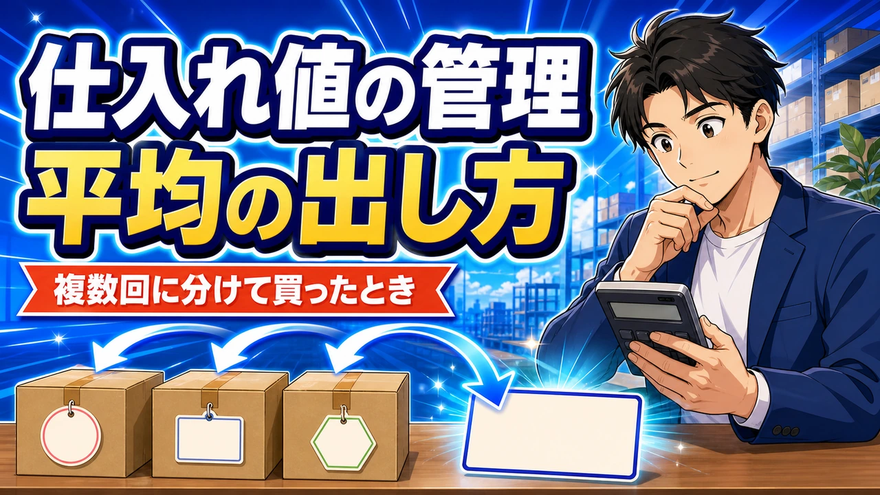 仕入れ値の管理|平均の出し方